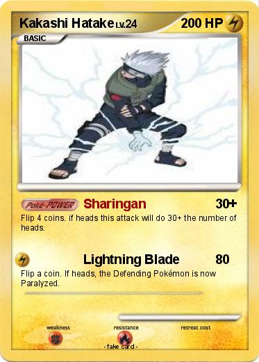 Pokemon Kakashi Hatake