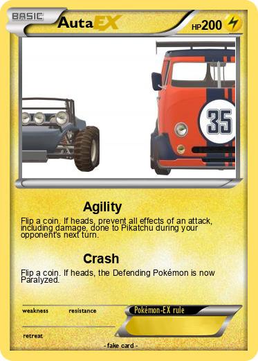 Pokemon Auta