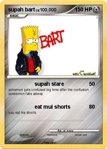 Pokemon supah bart