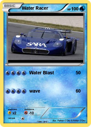 Pokemon Water Racer