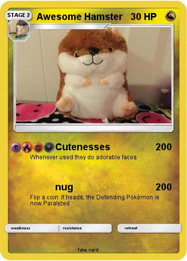 Pokemon Awesome Hamster