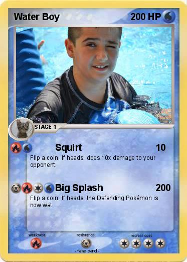 Pokemon Water Boy