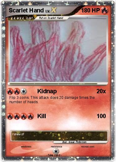 Pokemon Scarlet Hand