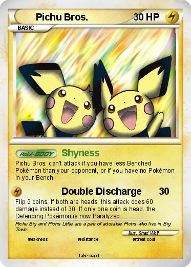 Pokemon Pichu Bros.
