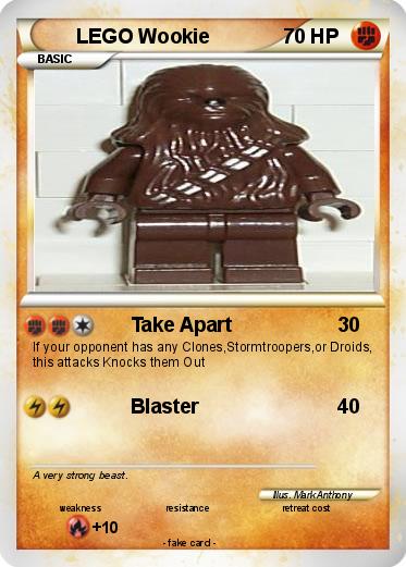 Pokemon LEGO Wookie