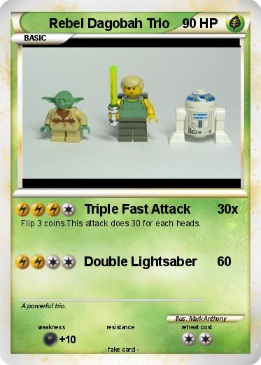 Pokemon Rebel Dagobah Trio