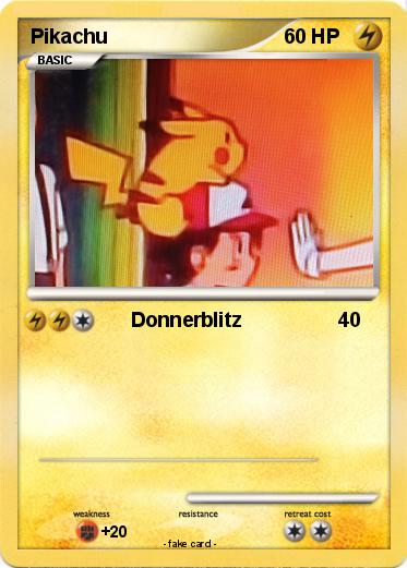 Pokemon Pikachu