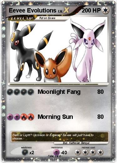 Pokemon Eevee Evolutions