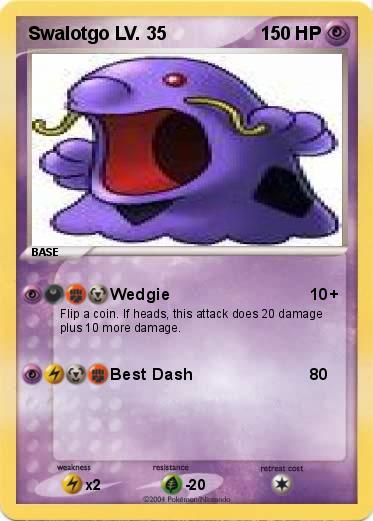 Pokemon Swalotgo LV. 35