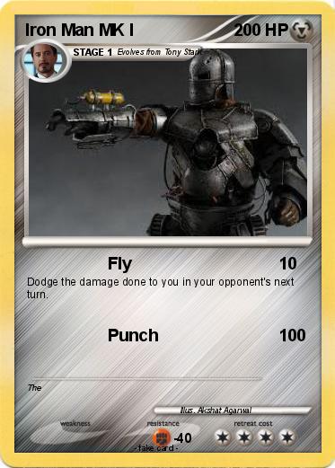 Pokemon Iron Man MK I