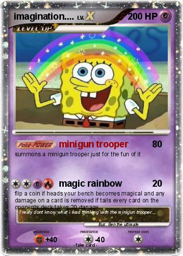 Pokemon imagination....