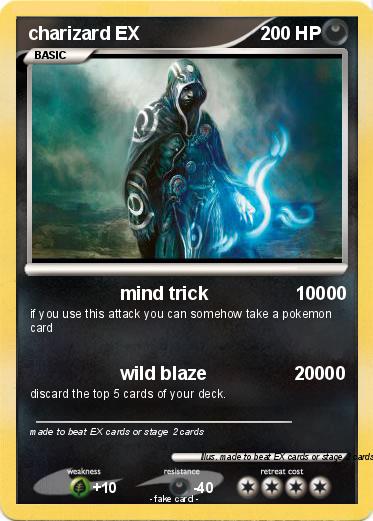 Pokemon charizard EX