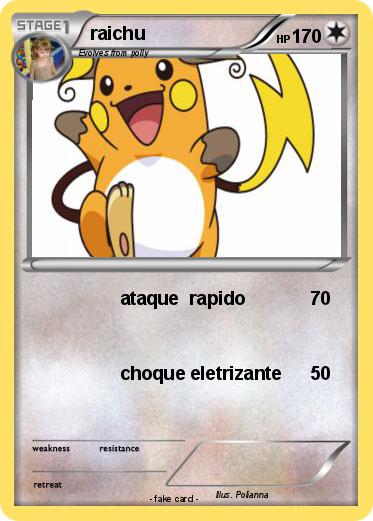 Pokemon raichu