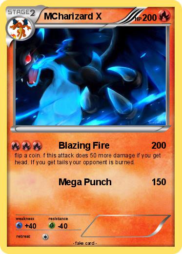 Pokemon MCharizard X