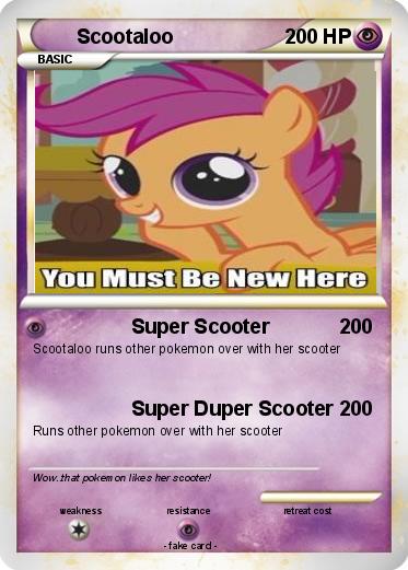 Pokemon Scootaloo
