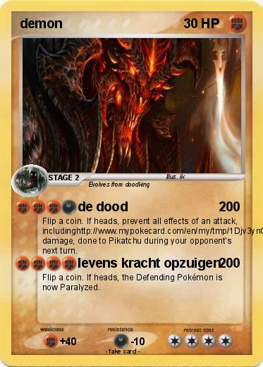 Pokemon demon