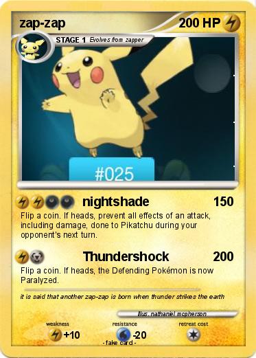 Pokemon zap-zap