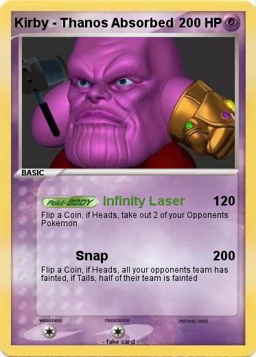 Pokemon Kirby - Thanos Absorbed