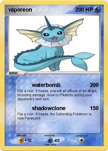 Pokemon vaporeon