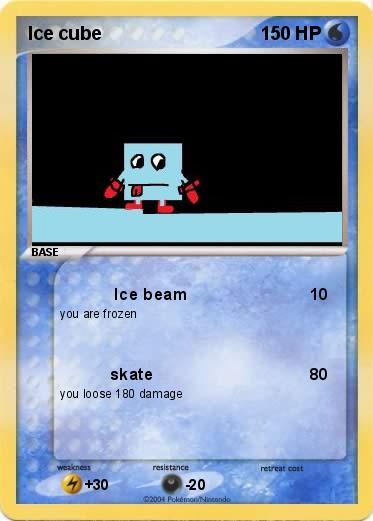Pokemon Ice cube