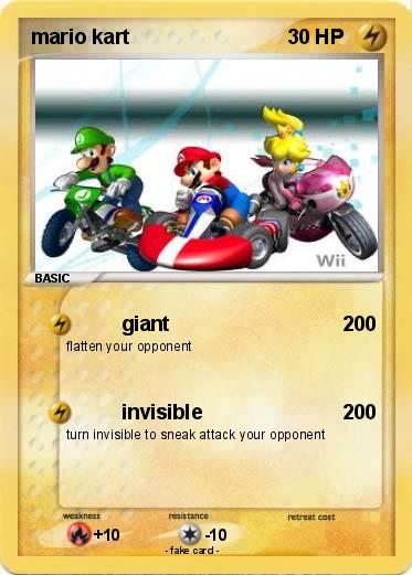 Pokemon mario kart