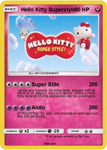 Pokemon Hello Kitty Superstyle!