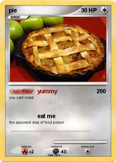Pokemon pie