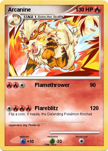 Pokemon Arcanine