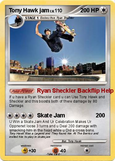 Pokemon Tony Hawk jam