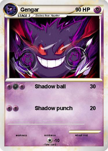 Pokemon Gengar