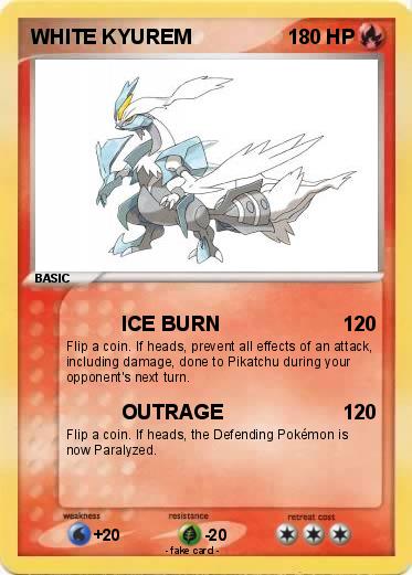 Pokemon WHITE KYUREM
