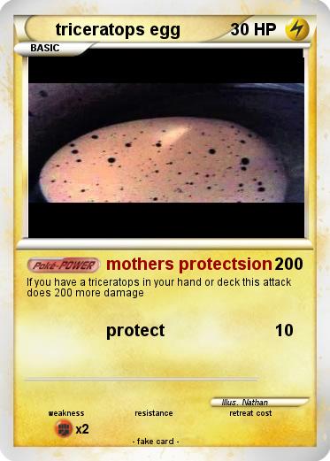 Pokemon triceratops egg