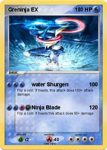 Pokemon Greninja EX