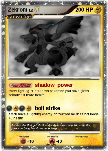 Pokemon Zekrom