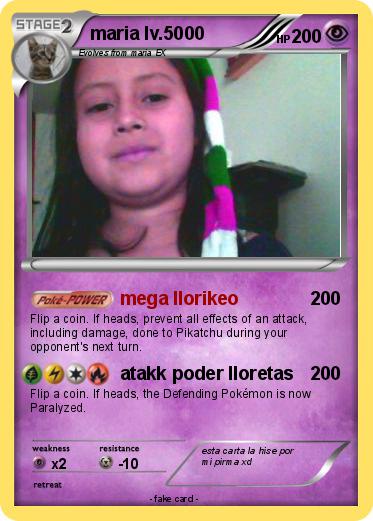Pokemon maria lv.5000