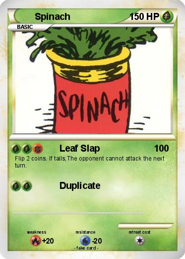Pokemon Spinach