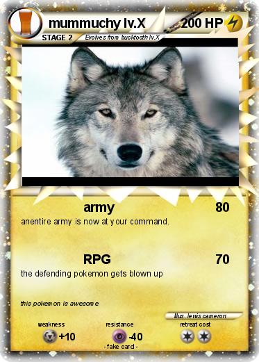 Pokemon mummuchy lv.X