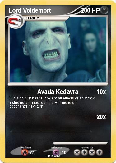 Pokemon Lord Voldemort