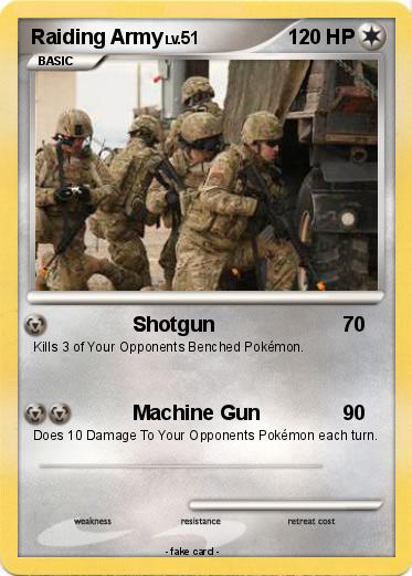Pokemon Raiding Army