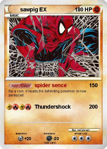 Pokemon sawpig EX