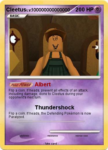 Pokemon Cleetus