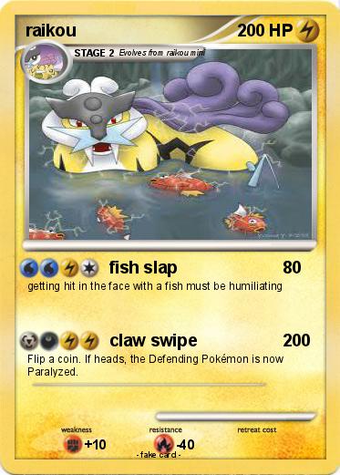 Pokemon raikou