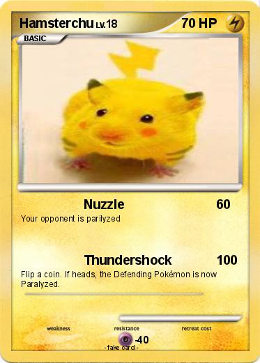 Pokemon Hamsterchu