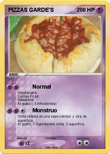 Pokemon PIZZAS GARDE'S