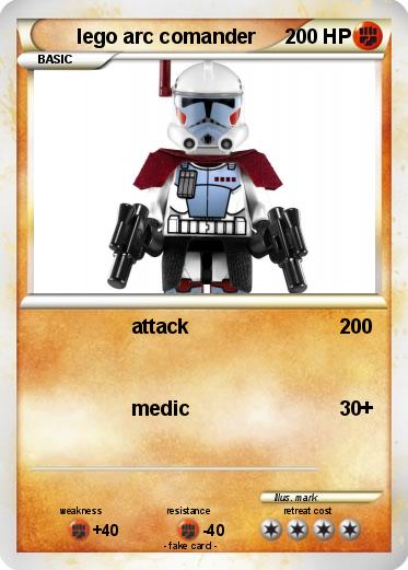 Pokemon lego arc comander