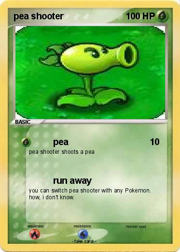 Pokemon pea shooter