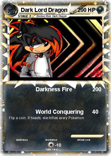 Pokemon Dark Lord Dragon