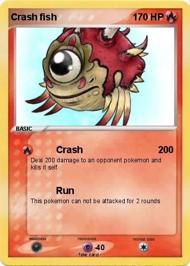 Pokemon Crash fish