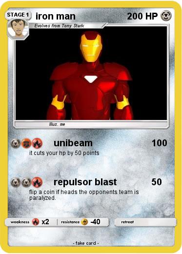 Pokemon iron man