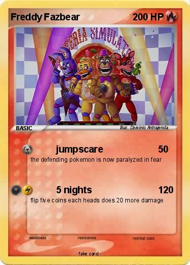 Pokemon Freddy Fazbear